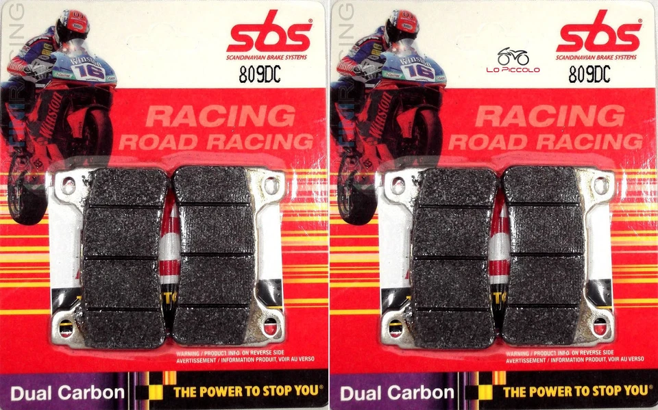 4 PASTIGLIE FRENO ANTERIORI SBS 806 DC CARBON HONDA CBR 1000 RR FIREBLADE 2005 Foto 1 de 1