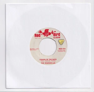 (AG386) The Shangri-las, Leader Of The Pack - 1964 - 7 inch vinyl - Picture 1 of 2