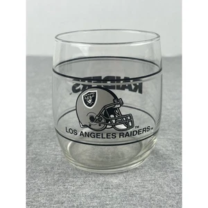 "De colección Los Angeles Raiders 3-3/4"" Rocks Glass NFL tallo 12 oz escocés" - Imagen 1 de 3