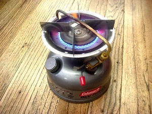 Vintage 1997 Coleman UNLEADED-DUAL FUEL 533 SINGLE BURNER Camp Stove 3-97 - Picture 1 of 11