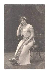 188 Imperial Russia fashion dress opera actres Morcynskaya postcard 1913 - Picture 1 of 2