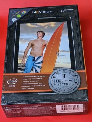 Nuvision IPS High Definition 8" Internet Pink Tablet TM800A510L  - Image 1 of 4