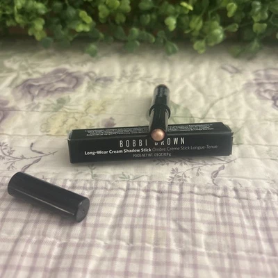 Bobbi Brown Long-Wear Cream Shadow Stick Golden Pink MINI 0.03oz/0.9g New in Box - Image 1 of 4