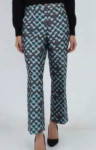 Prada Abstract Print Wool Trousers New Size IT44 - Picture 1 of 3