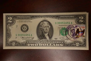 Lot of (50) Fifty! SEQUENTIAL UNC 1976 First Day of Issue Two Dollar $2 Bills G - Picture 1 of 3