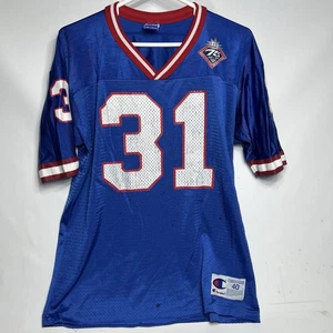 Jason Sehorn Blue Starter Jersie 40 Medium Vintage - Picture 1 of 19