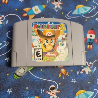 Mario Party 2 (Nintendo 64 N64) Authentic Genuine OEM Tested - Image 1 of 2