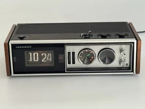 Reloj Abatible Panasonic RC-7469 Radio AM FM De Colección Funcionando VER VIDEO - Imagen 1 de 12