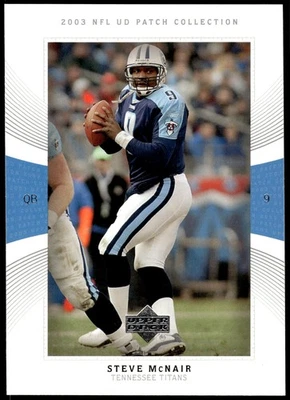 2003 UD Patch Collection #25 Steve McNair - Image 1 of 2