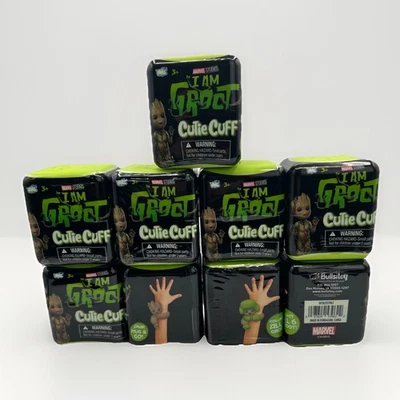Marvel I Am Groot Cutie Cuff Caja Ciega Lote de 9 Misterios Coleccionar Los 6 NUEVO SELLADO Foto 1 de 4