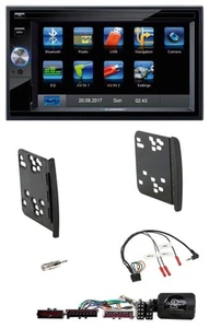 Blaupunkt Lenkrad USB Bluetooth TMC 2DIN Navigation für Ford Focus Galaxy Mondeo - Bild 1 von 10