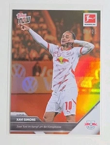 Topps NOW Bundesliga 2024-25 - Card 162 - Xavi Simons - RB Leipzig - Orange - Picture 1 of 1