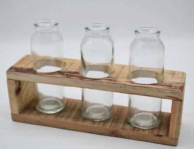 Vasen Set Shabby Chic,  4-teilig Set, Rustikale Deko, Landhausstil, Deko Vasen - Bild 1 von 4