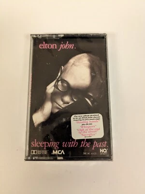 Brand New Elton John Sleeping with the Past Cassette Tape Sealed READ  - Image 1 of 4