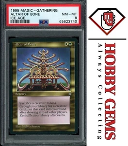 ALTER OF BONE PSA 8 1995 Ice Age Magic the Gathering - Picture 1 of 2