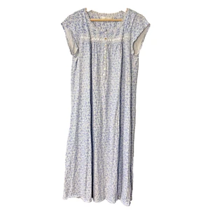 Camisón Floral Eileen West S Cottage Core Lechera Abuela Core Pima Algodón - Imagen 1 de 8