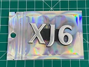 Jaguar vintage XJ6 trunk emblem badge nameplate logo metal OEM Genuine Original - Bild 1 von 6