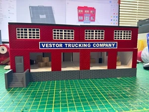 O Scale "Trucking Depot" w/accessories - Picture 1 of 5