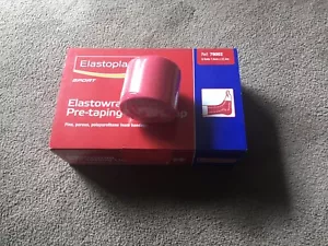 Elastoplast Sport Elastowrap - 7.5cm X 27.4 Cm Foam -Red Underwrap Box Of 6. - Picture 1 of 2