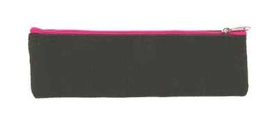 ITSISA Etui Faulenzer Filz schwarz pink - Stiftetasche Mäppchen oder kleine Kosmetiktas