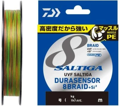 Daiwa Pe Schnur Uvf Saltiga Dura Sensor 8 Geflochten +Si2 300M LB Wählen - Bild 1 von 4