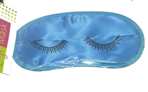 Satin Schlafmasken, Farbe/Design wählbar - NEU - Einheitsgröße passt den meisten  - Bild 1 von 12