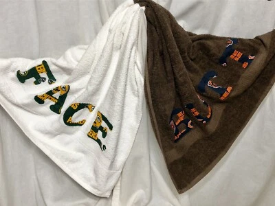 Toallas de baño personalizadas cara y trasero Foto 1 de 3