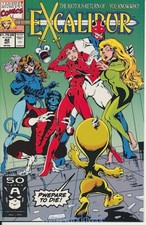 Excalibur #42 (1991 1st Series) NM, A Hatch is Plotted, Technet