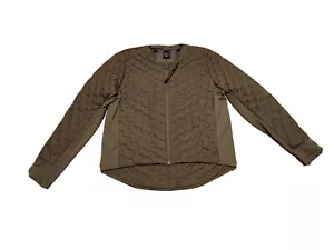 Giacca cappotto da corsa Nike donna Aeroloft verde oliva 929132 209 taglia small $250 - Foto 1 di 9