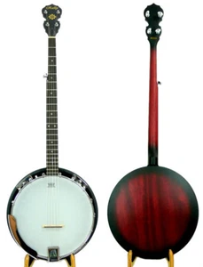 Rally 5 String banjo, mahogany resonator, geared tuners MB100 series - Picture 1 of 12