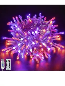 Halloween Lichter Außendekoration - 10M 100LED Feenlichter Wasserdicht Neu - Bild 1 von 9