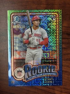 2024 Bowman Noelvi Marte #ROY-4 Rookie of the Year Favorites Mega Refractor /150 - Bild 1 von 2