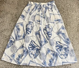 ☆Vintage AUSTIN REED Regent Street Options Full Circle Skirt☆Size 12, 30" Waist☆ - Picture 1 of 8