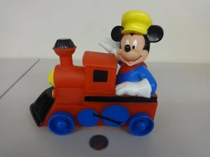 J & J Mickey Mouse Red Train Engine - gebraucht - Bild 1 von 6