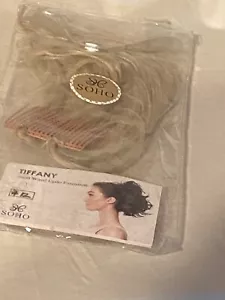 SOHO TIFFANY SHORT WIRED UPDO EXTENSION IN ORINGINAL PACKAGING, PLATINUM BLONDE - Picture 1 of 8
