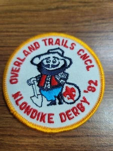 1982 Overland Trails Council Klondike Derby Patch NEU. (TC) - Bild 1 von 2