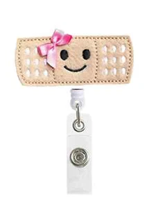 Curita Retráctil Porta Insignia Clip 24" Largo Therarx Novedad Moda Nuevo - Imagen 1 de 3