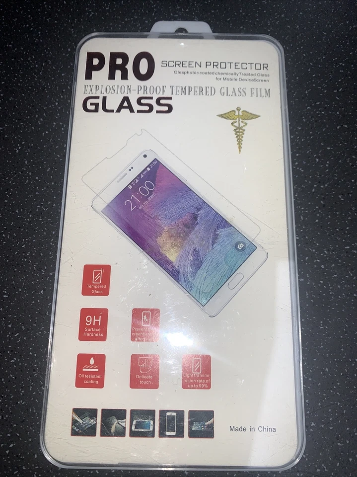 For Samsung Galaxy Note 4 tempered glass screen protector - Image 1 of 1