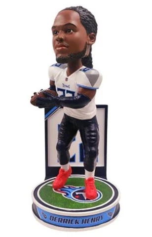 Derrick Henry (Tennessee Titans) 2023 Hero Series NFL Bobblehead by FOCO Cover