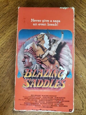 Blazing Saddles (VHS, 1991) - Image 1 of 3