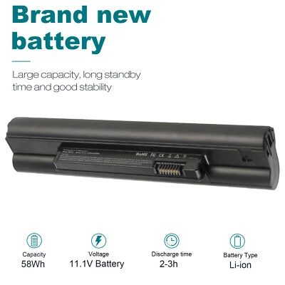 Batería para Dell Inspiron Mini 10 10V 1010 1010V 1011 1120 H768N PP19S 5200mAh Foto 1 de 4