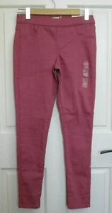 NWT So Mauve Ultimate Twill Jeggings Girls 16 28x27.5 Stretch Pull On 90-25266 - Picture 1 of 6