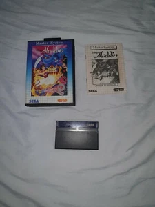Aladdin de Disney (Sega Master System 1993) Tectoy Brasil - Imagen 1 de 2