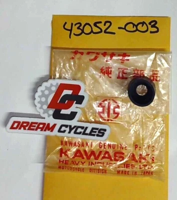 Vedação de poeira de eixo Kawasaki fabricante de equipamento original 43052-003 NOS NOVO Z1 Z1-A Z1B 900 Superbike 1973-75 - Imagem 1 de 3