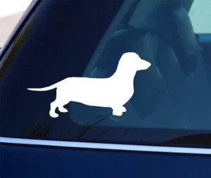 Dashhound Dachshund Dog Reflective Car Wall Sticker - Picture 1 of 1