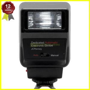 Flash JC Penney Automatic Electronic Strobe per fotocamere Canon. Auto/Manuale. - Imagen 1 de 4