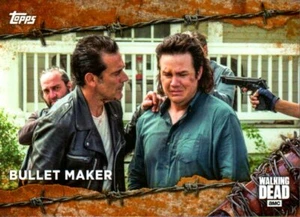 2017 Topps AMC The Walking Dead Season 7 Rust Parallel #48 Bullet Maker - Picture 1 of 2