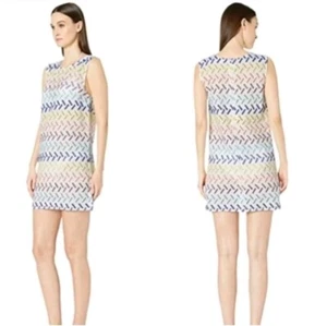 ONIA MARINA Minikleid Geo Stitch - Größe XS - Mehrfarbig  - Bild 1 von 11