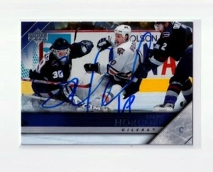 SHAWN HORCOFF autographed SIGNED '05/06 EDMONTON OILERS "Upper Deck" card - Picture 1 of 1