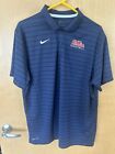 Ole Miss Rebels Basketball Team Issued Nike Polo Ole Miss Basketball XL